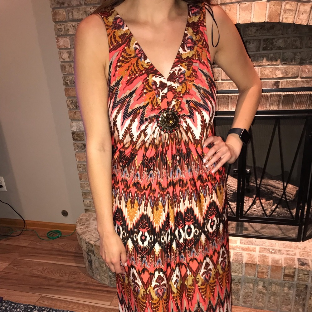 R & M Richards size 16 Maxi dress